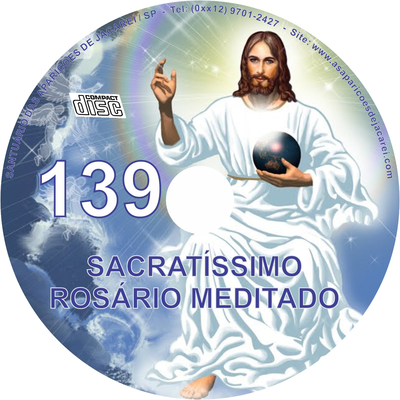 CD Rosário Meditado 139 CD Rosário Meditado 139